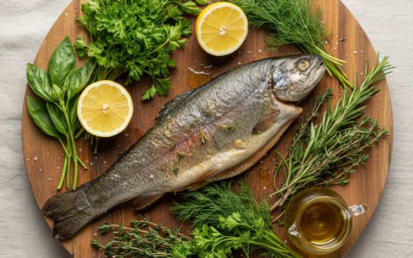 Jakie zioła do ryby pieczonej