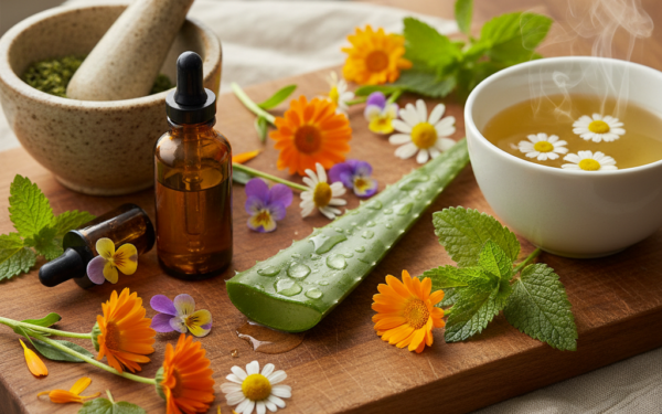 Jakie zioła pomagają na trądzik