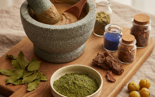 Henna brązowa - jakie zioła?