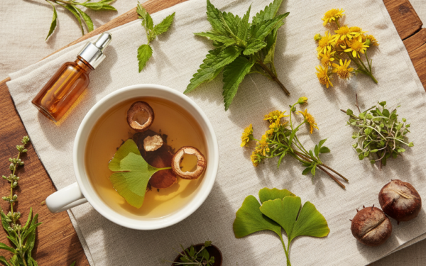 Jakie pić zioła na żylaki? TOP 5 skutecznych roślin na żyły