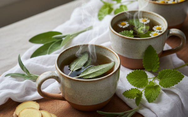 Jakie zioła pić na uderzenia gorąca