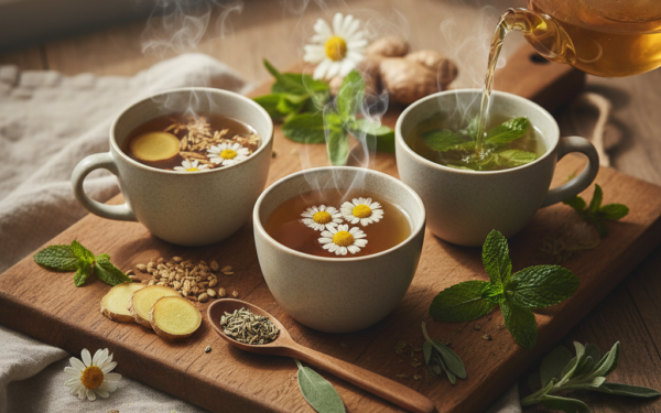 Jakie zioła pić na żołądek