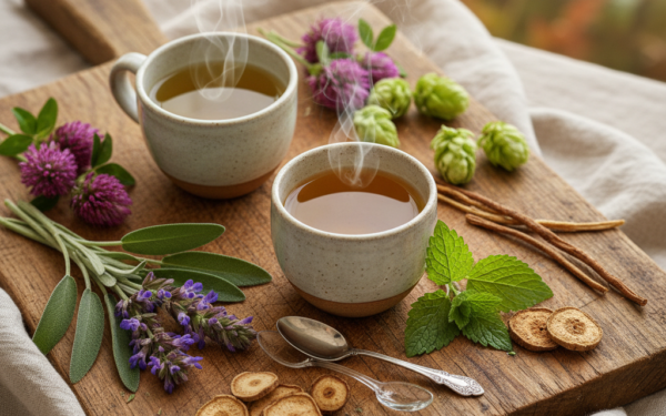 Jakie zioła pić na menopauzę