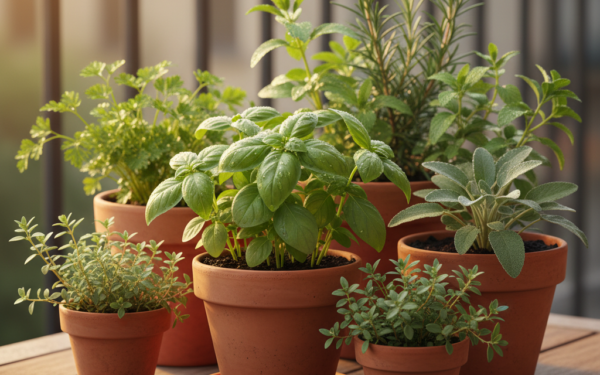Jakie zioła można uprawiać na balkonie