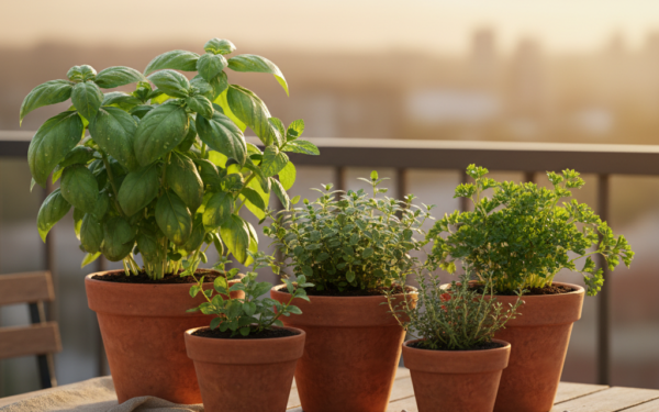 Jakie zioła można hodować na balkonie