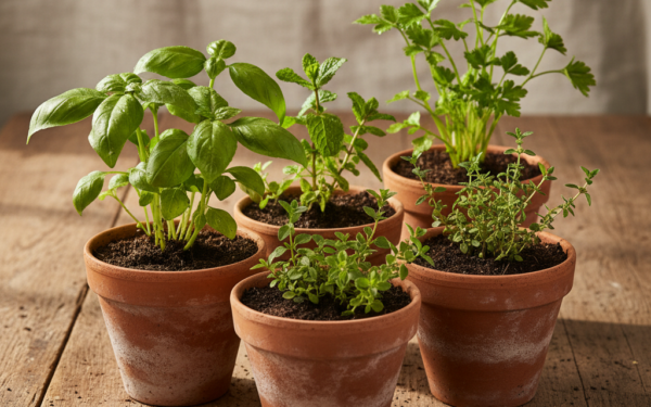 Jakie zioła sadzić w doniczkach