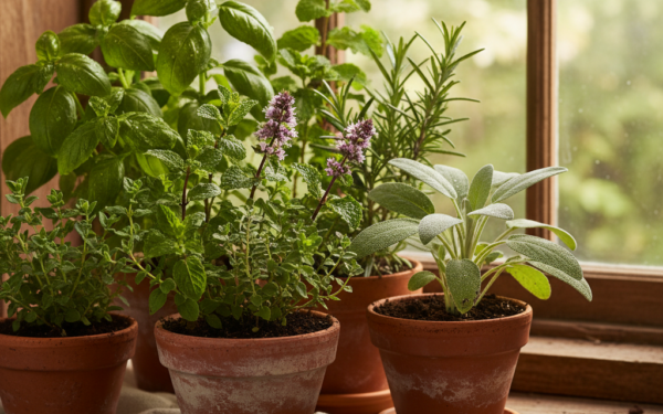 Jakie zioła można uprawiać na parapecie