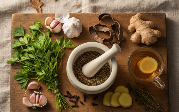 Jakie zioła stosować na pasożyty?