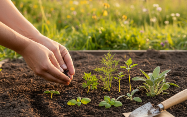 Jakie zioła siać w sierpniu