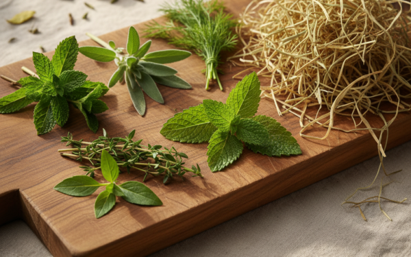 Jakie zioła mogą jeść szynszyle