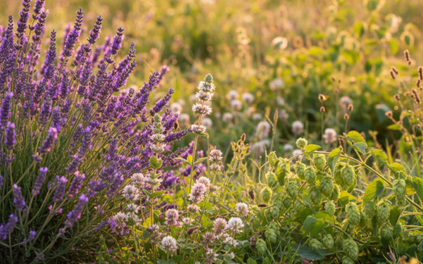Jakie zioła kwitną w czerwcu