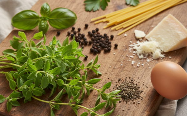 Jakie zioła do carbonary? Poznaj sekrety idealnego smaku