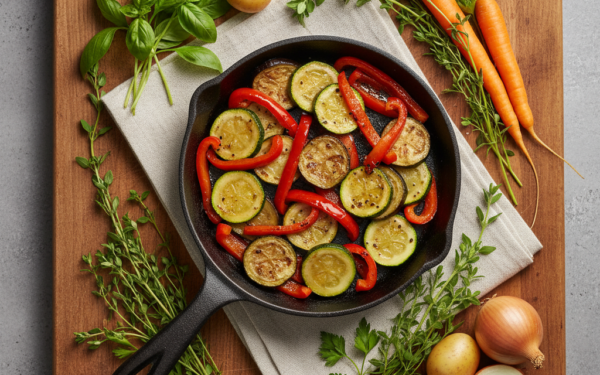 Jakie zioła do warzyw na patelnię?