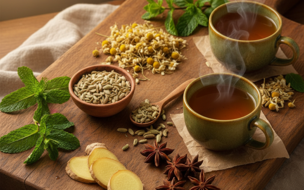 Jakie zioła na gazy w jelitach