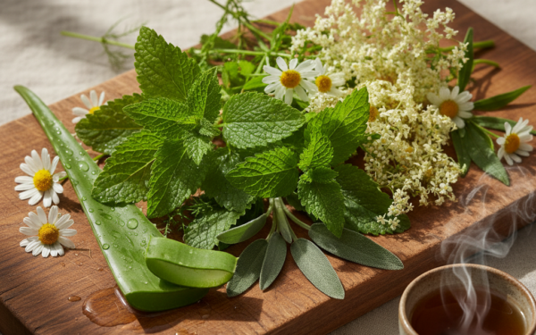 Jakie zioła na opryszczkę