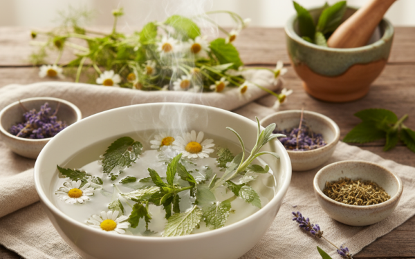 Jakie zioła do parówki na twarz