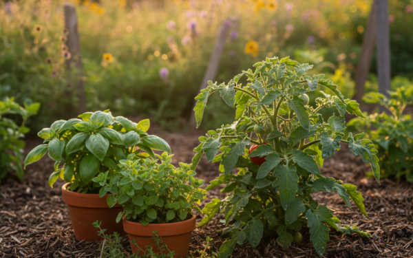 Jakie zioła sadzić obok pomidorów