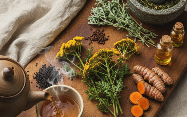 Jakie zioła na przywry