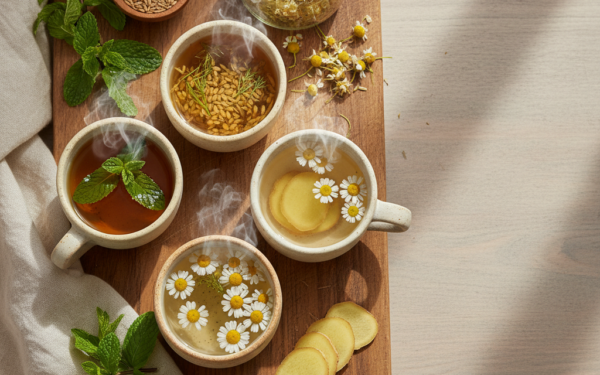 Jakie zioła pić na wzdęcia