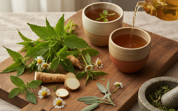 Jakie zioła pić na trądzik