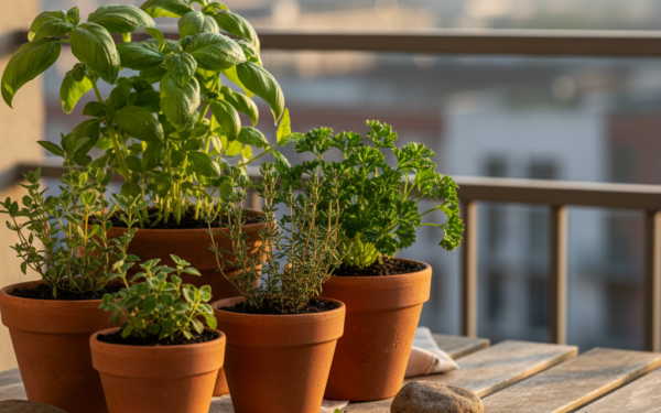 Jakie zioła na balkonie