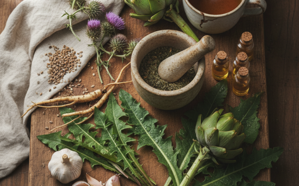 Co na wątrobę zioła