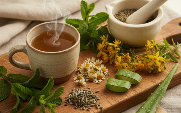 Jakie zioła na uchyłki jelita grubego