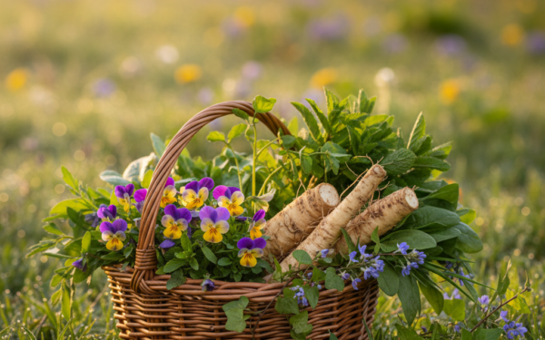 Jakie zioła zbierać w kwietniu