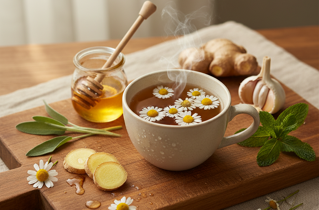 Jakie zioła na ból gardła