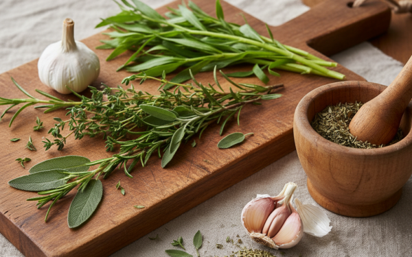 Jakie zioła pasują do kaczki