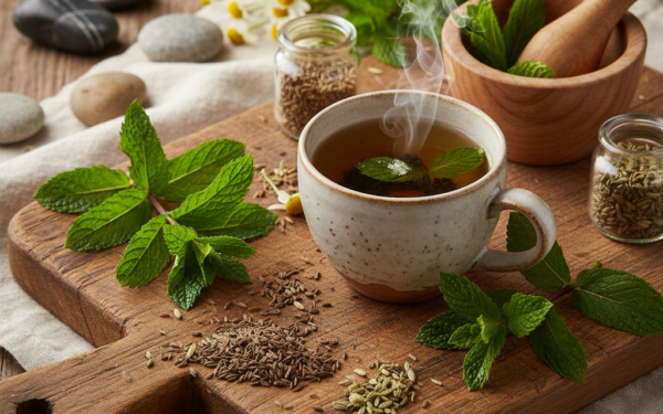Skuteczne zioła na wzdęcia: Naturalne sposoby na zdrowy brzuch