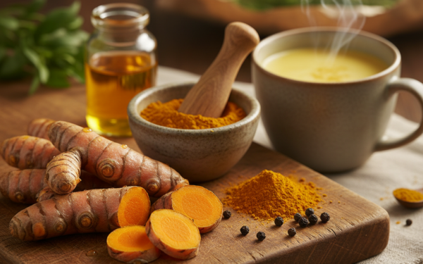 Odkryj Złotą Moc Kurkumy: Naturalne Rozwiązania na Codzienne Zdrowie