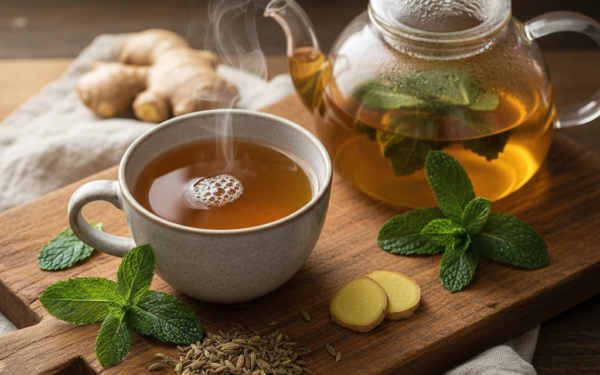 Domowe Zioła Przeciwko Wzdęciom: Odkryj Skuteczne Przepisy i Naturalne Rozwiązania