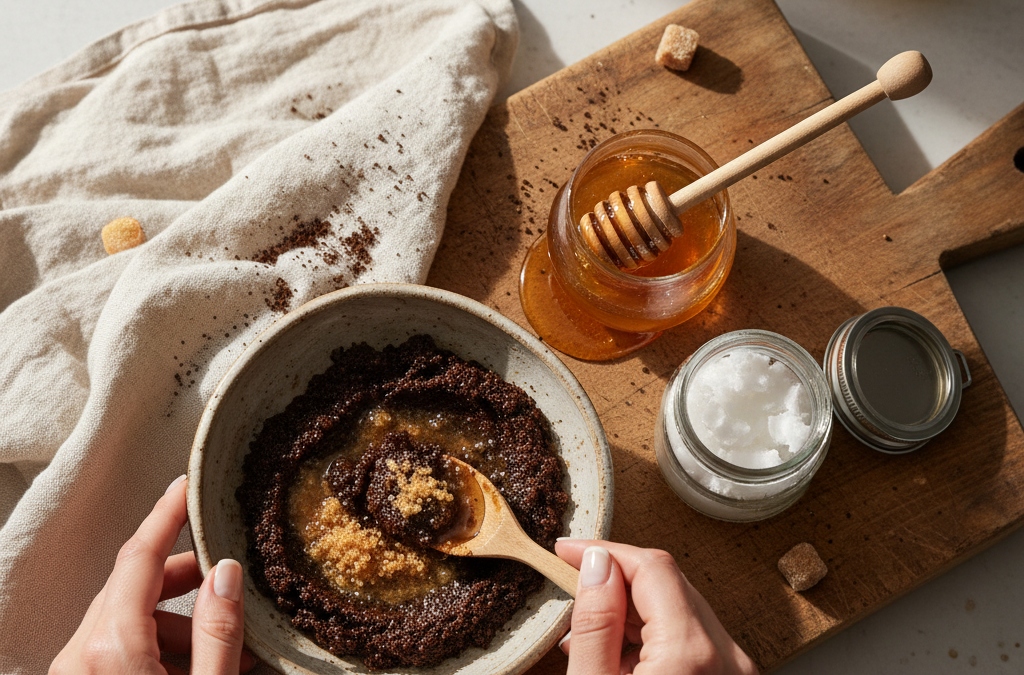 Kawowe Sekrety Piękna: Twórz Efektywne Peelingi do Codziennej Pielęgnacji Skóry