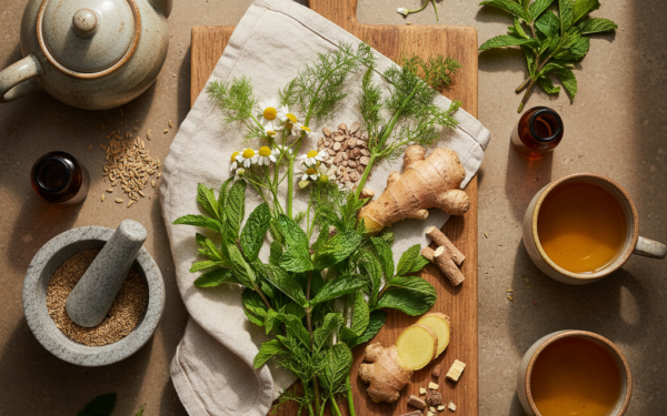 Naturalne zioła wspomagające zdrowie jelit: Odkryj 5 skutecznych opcji na IBS