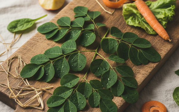 Liście Moringa stenopetala i resztki z kafeterii jako suplementy w żywieniu owiec Gamo: efekty na wzrost i opłacalność