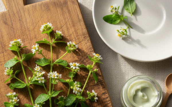 Słów kilka o dzielnym żołnierzu czyli żółtlica drobnokwiatowa w obiektywie, na talerzu i w maści