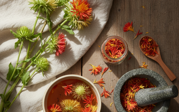 Krokosz barwierski: Właściwości, Uprawa i Przepis na Herbatę