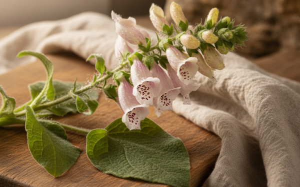 Naparstnica wełnista - właściwości i zastosowanie