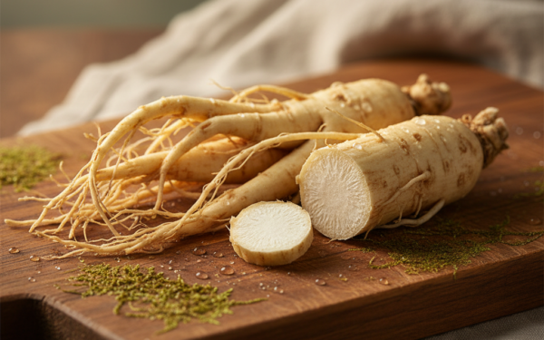 Korzeń żeń - szenia - Właściwości i Zastosowanie