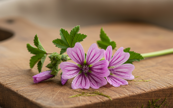 Kwiat ślazu dzikiego - Właściwości i Zastosowanie