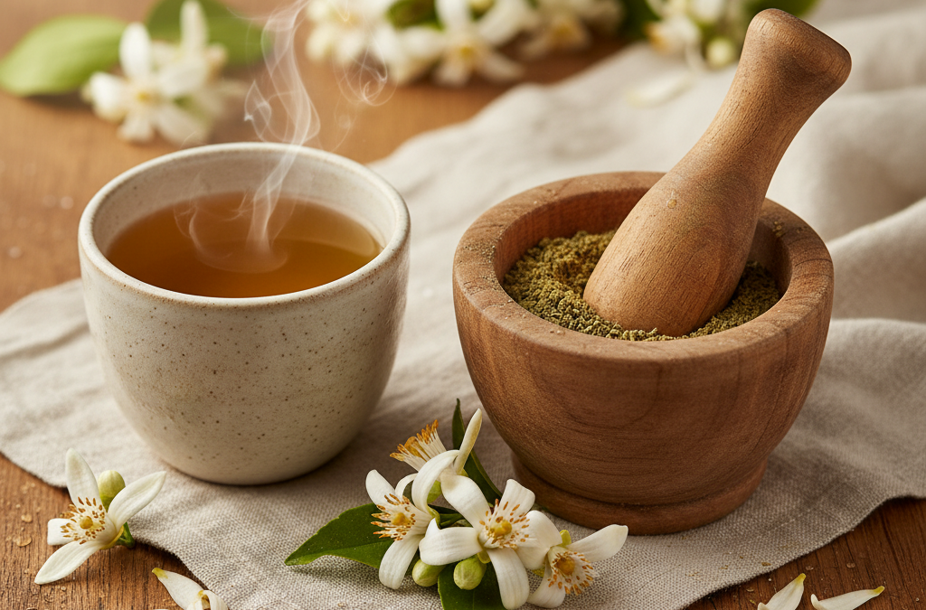 Kwiat pomarańczy gorzkiej - Właściwości i Zastosowanie