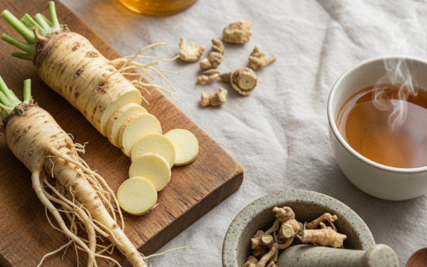 Korzeń lubczyka - Właściwości i Zastosowanie