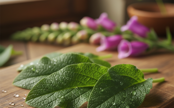 Liść naparstnicy purpurowej - Właściwości i Zastosowanie