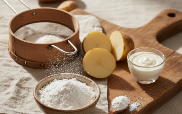 Skrobia ziemniaczana - Właściwości i Zastosowanie