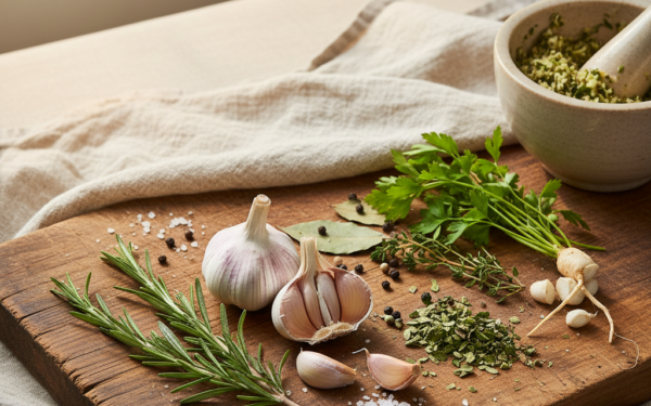 Jakie zioła i przyprawy do królika