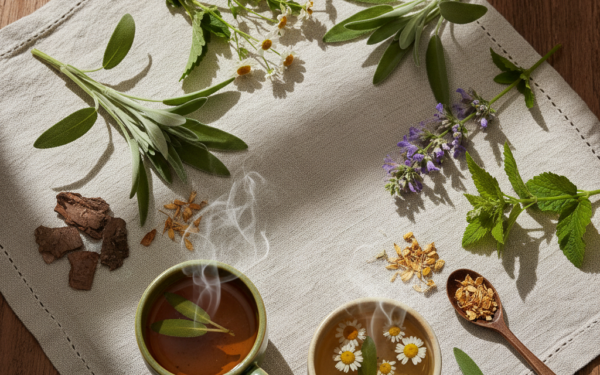 Jakie zioła przeciwpotne