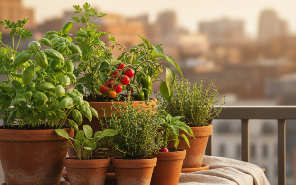 Jakie zioła i warzywa na balkonie