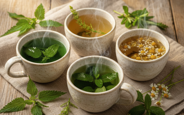 Jakie zioła pić na włosy