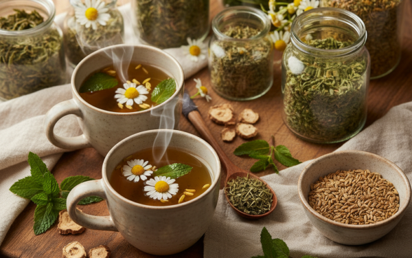 Jakie zioła na torbiele jajników?